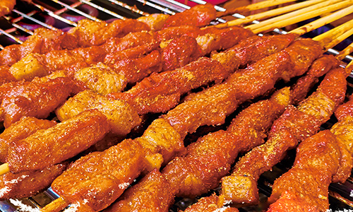 炸串加盟，5万元起步的炸串店品牌，金厨焰请炸串是怎样在炸串、烧烤、小吃