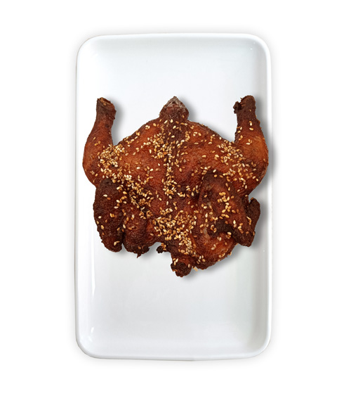 生炸全鸡